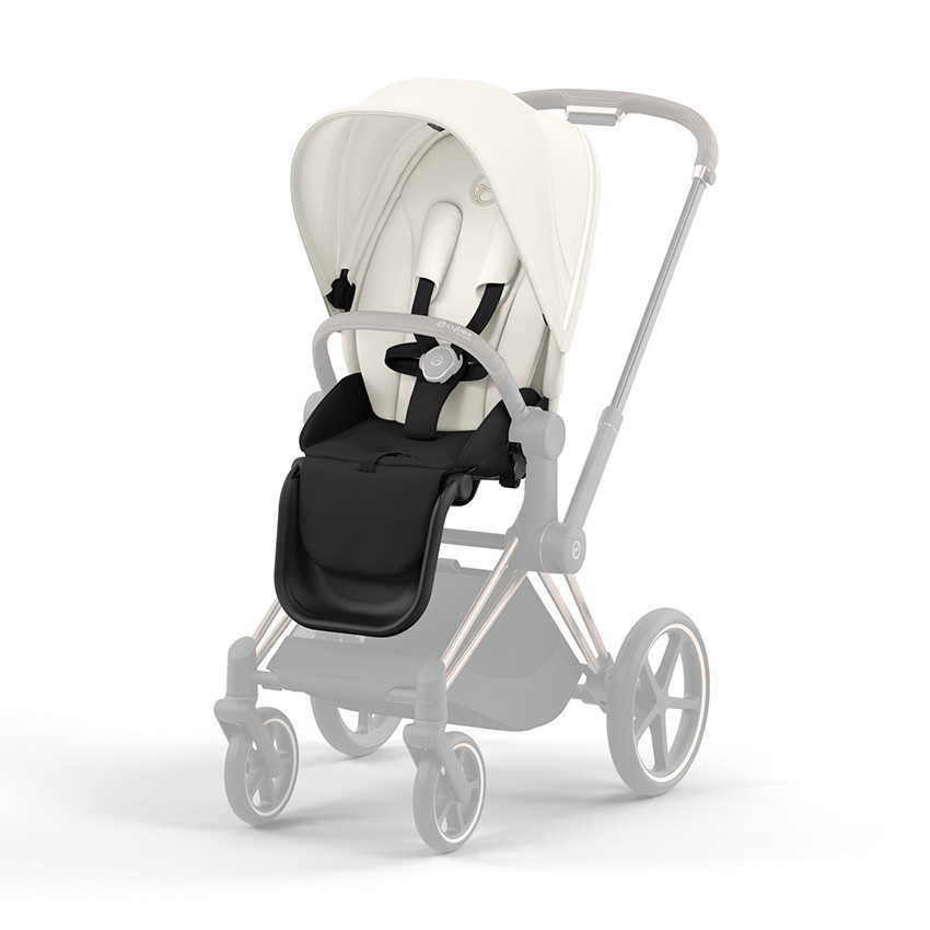 Habillage de siège pour poussette Priam 4/e-Priam 2 off white 