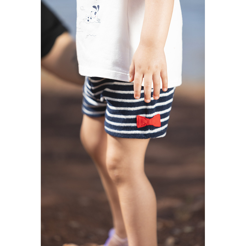 Ensemble de plage débardeur + short en éponge pour bébé fille 