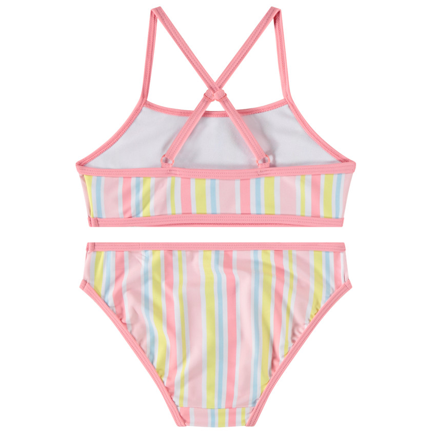 Bikini met gestreept patroon van Minnie Disney voor meisjes 