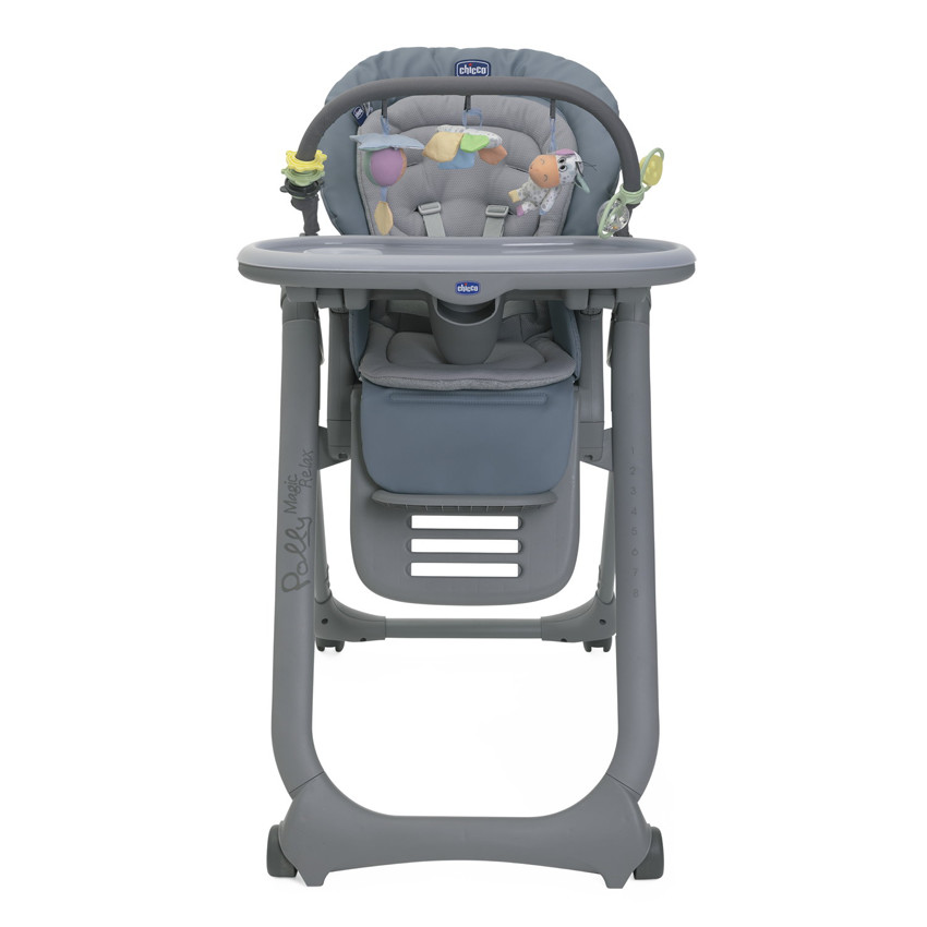 Chaise-haute réglable Polly Magic Relax - Cerulean  