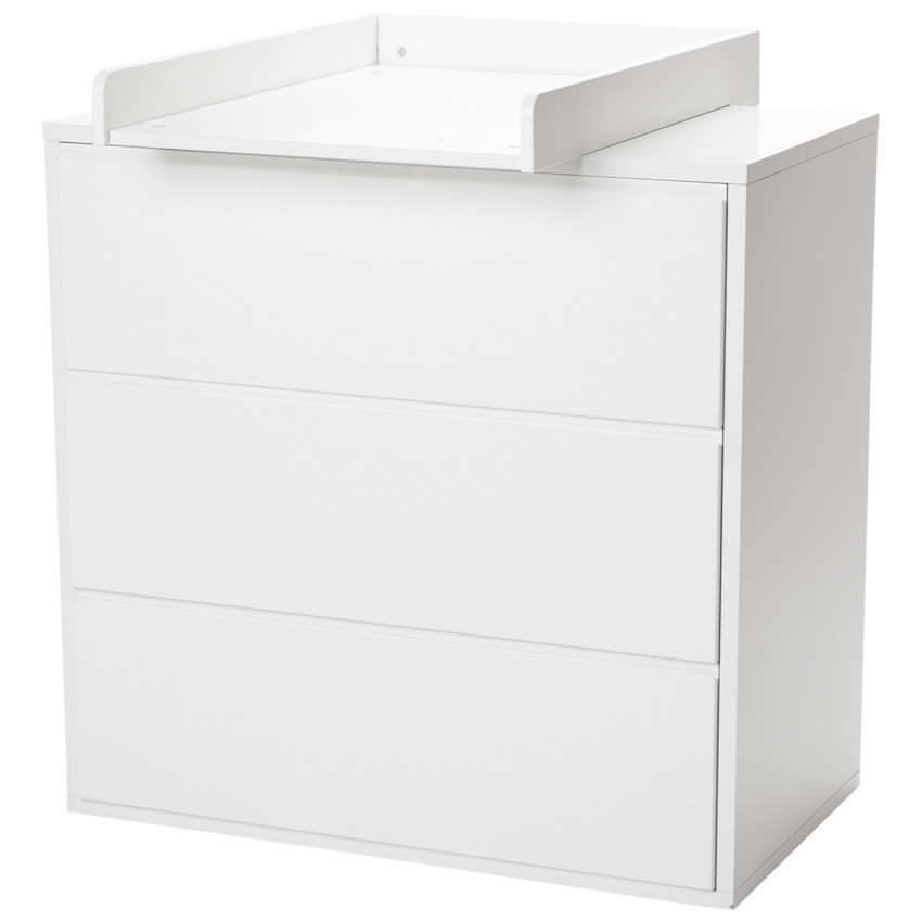 Commode Eden 3 laden - wit 