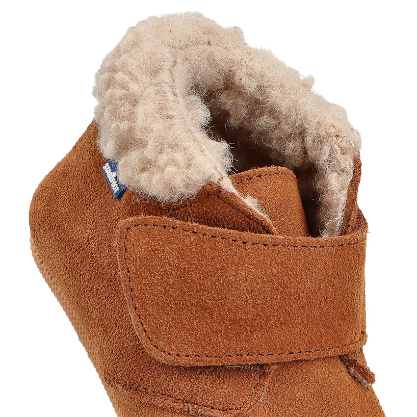 Chaussures Prewalk hiver Taille 20 Cuir Suède Cognac 