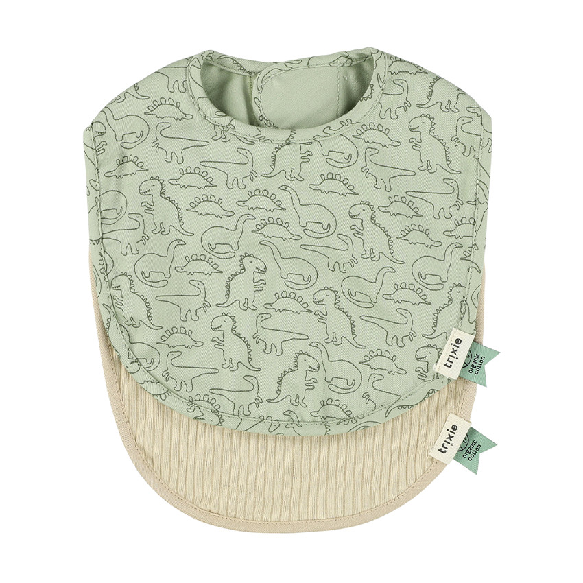 Bavoirs nouveau-né Daring Dino 2pcs 