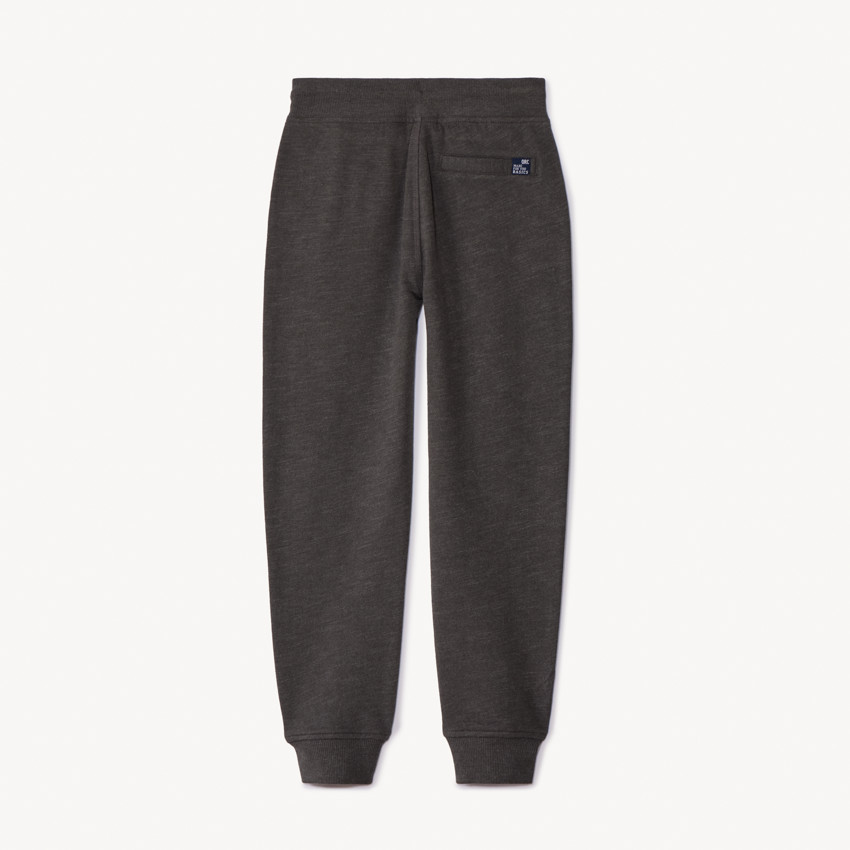 Pantalon jogging garçon en molleton uni 