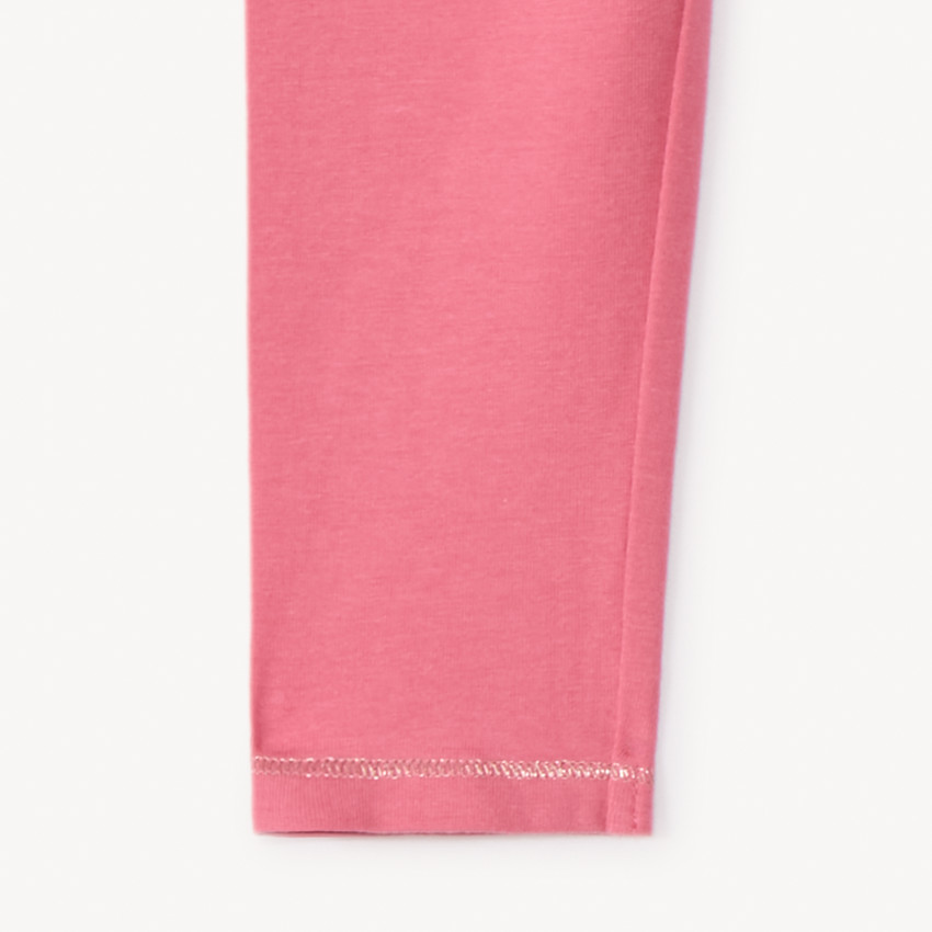 Lot de 2 caleçons longs unis pour bébé fille 