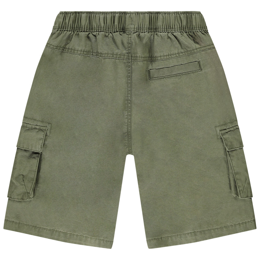 Bermuda esprit cargo à poches soufflet pour garçon 