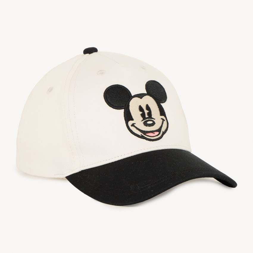 Casquette bicolore brodée Mickey Mouse Disney pour garçon 
