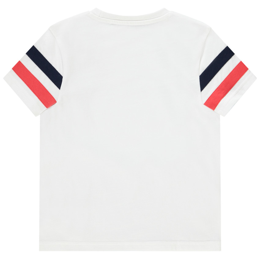 T-shirt met korte mouwen in jersey met hologram Captain America voor jongen 