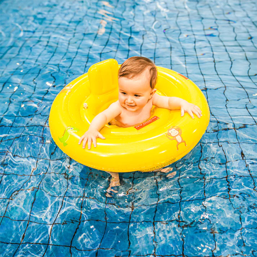 Zwemzitje Baby Float Geel 0-12maanden 