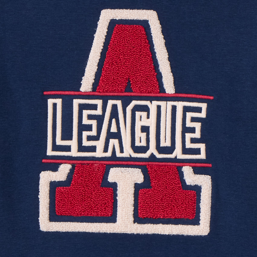 Sweatshirt van geborstelde fleece met 3D-lussenpatch voor jongens 