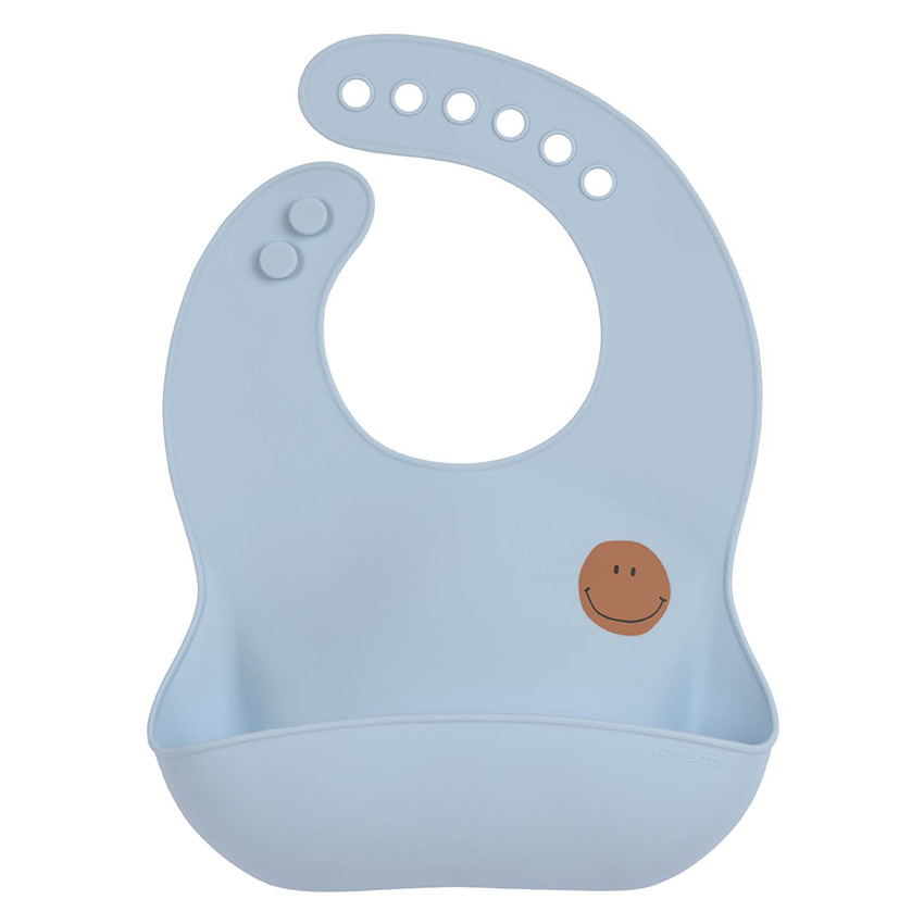 Bavoir en silicone Happy Rascals Smile  
