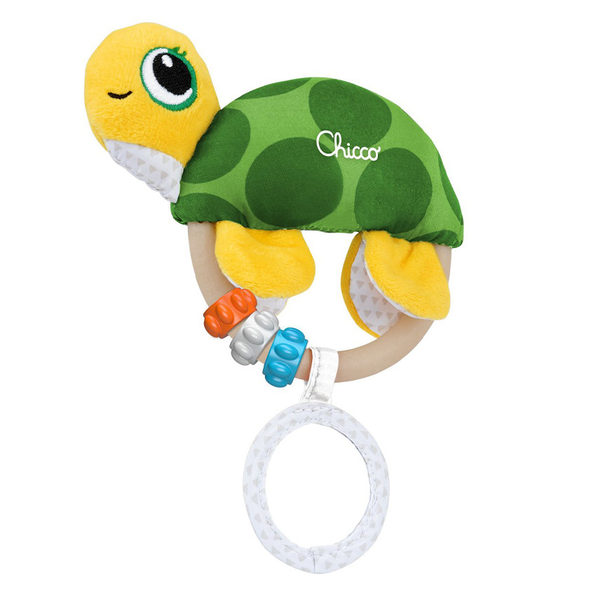Stoffen schildpad rammelaar – Easy Grasp Turtle 
