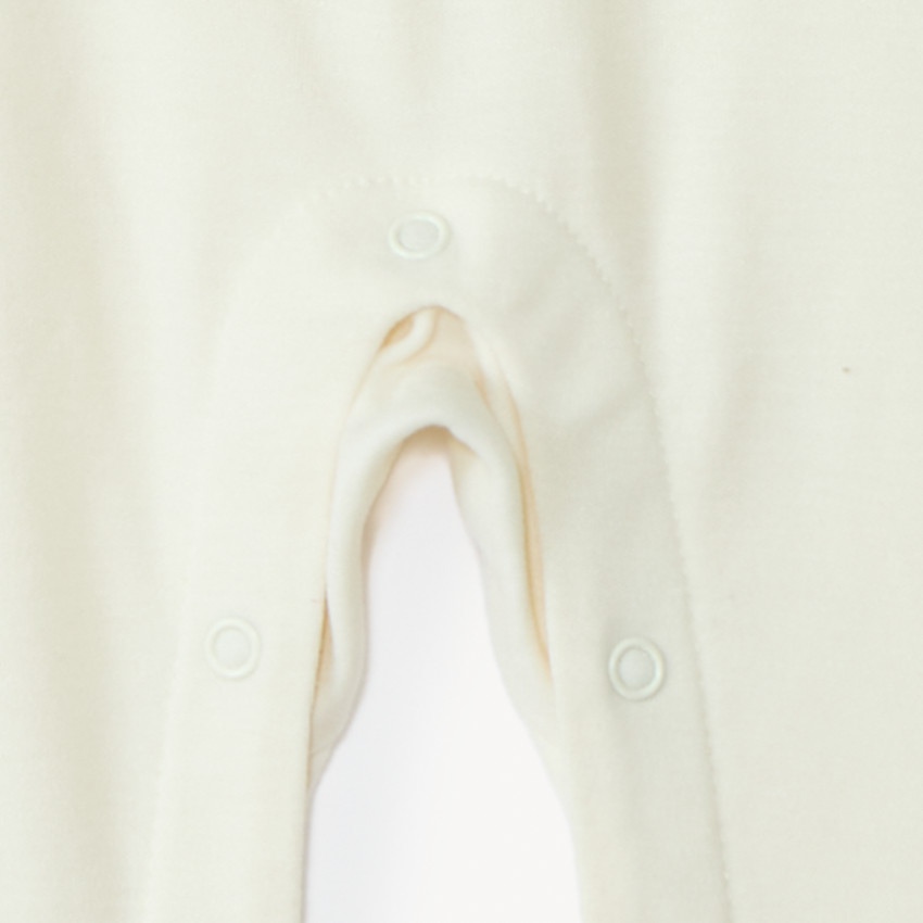 Effen lange mouwen romper voor baby's 