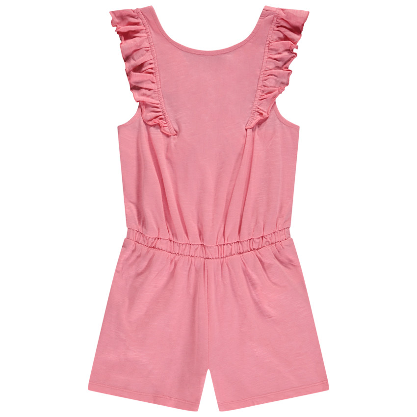 Uni jumpsuit met verstelbare bretellen aan de achterkant voor meisjes 