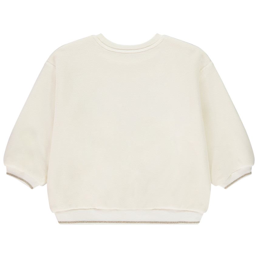 Microfleece fantasie oversize voor meisjesbaby 