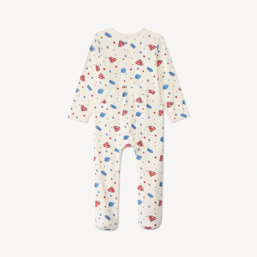 Dors-bien imprimé Superman Warner pour bébé garçon avec ouvertures différentes selon l'âge 