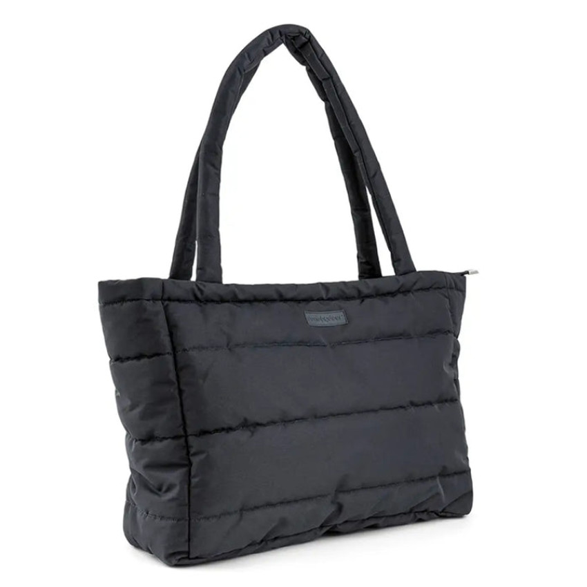 Sac à langer fourre-tout matelassé Noir 