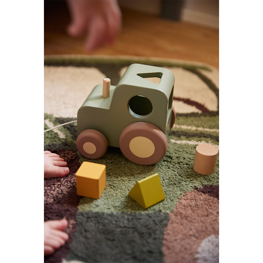 Trektractor met vormsorteerder 