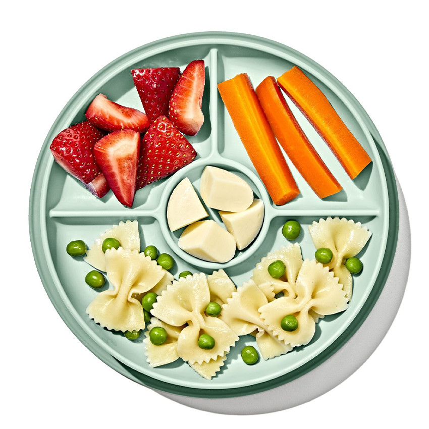 Assiette à ventouse Stick&Stay compartimentée Dusk 