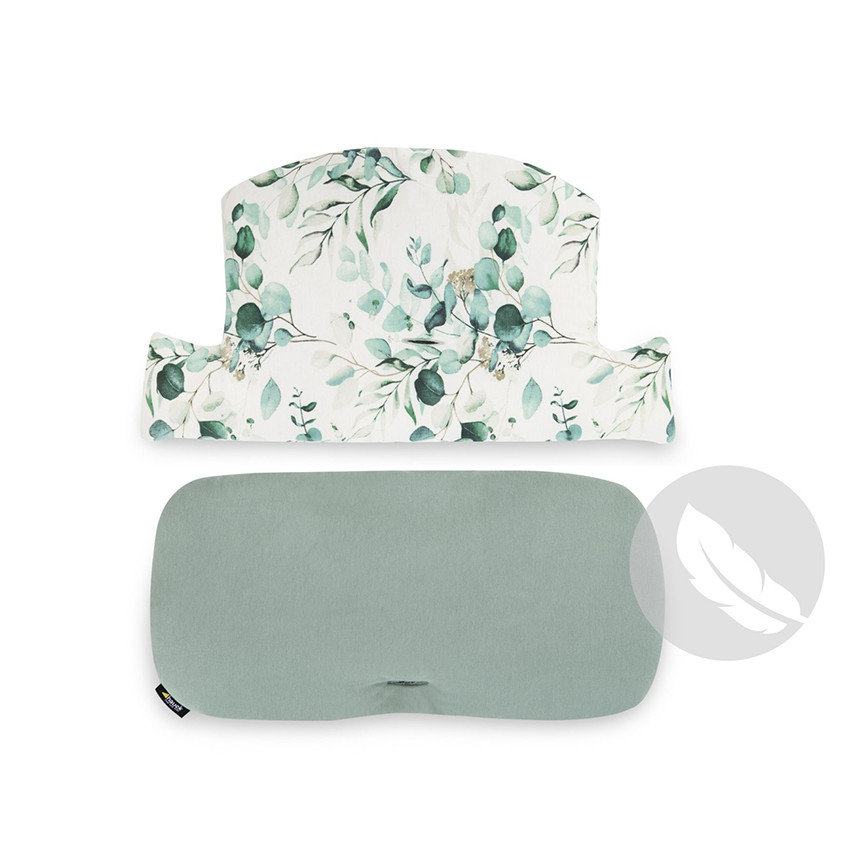 Coussin de chaise haute Select Jersey Leaves Mint 