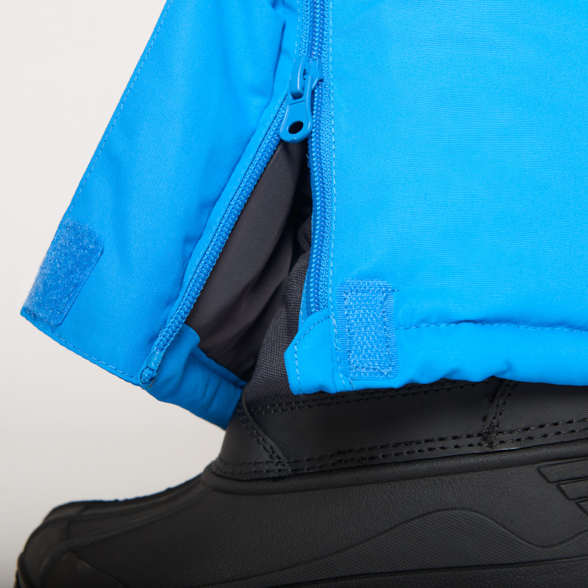 Pantalon de ski à bretelles amovibles fantaisies pour garçon  