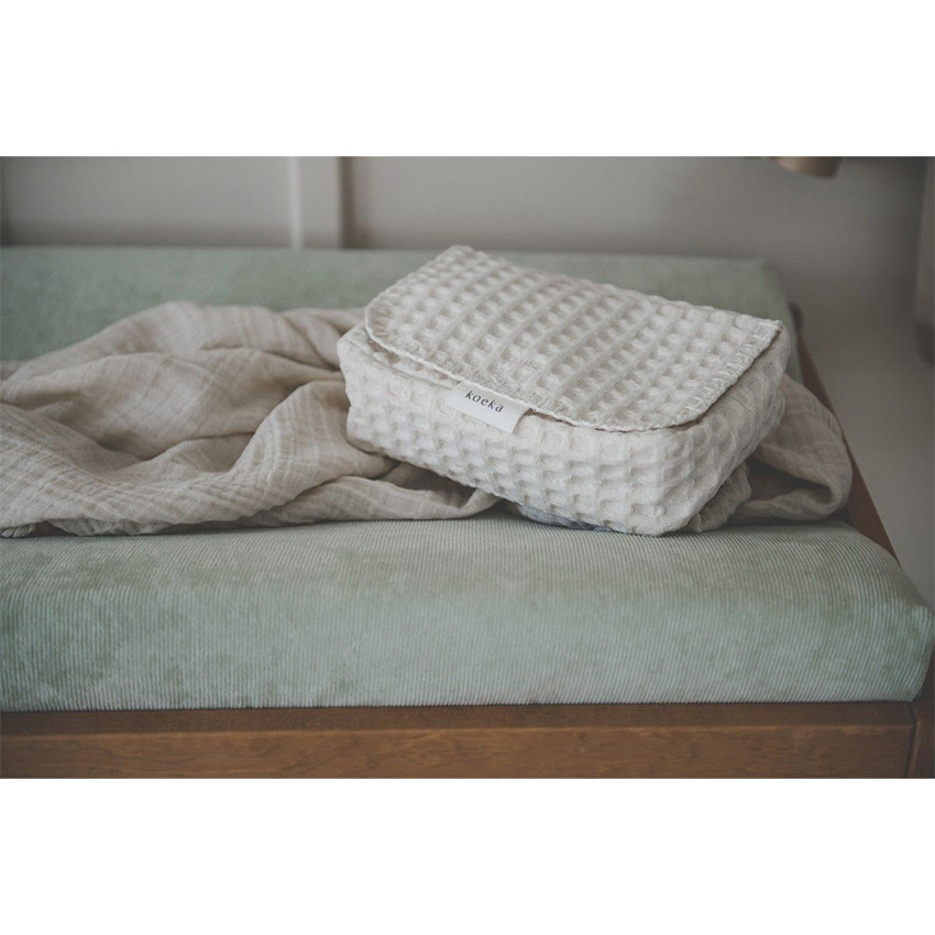 Housse de lingettes humides Gaufré Anwerp Natural 