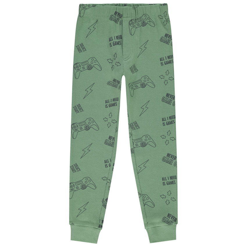 Pyjama 2 pièces imprimé jeux vidéo pour garçon 