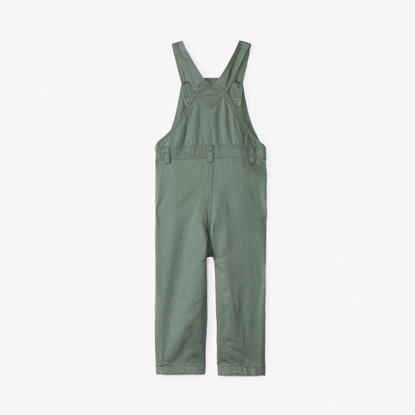 Salopette longue patch écureuil pour bébé garçon 