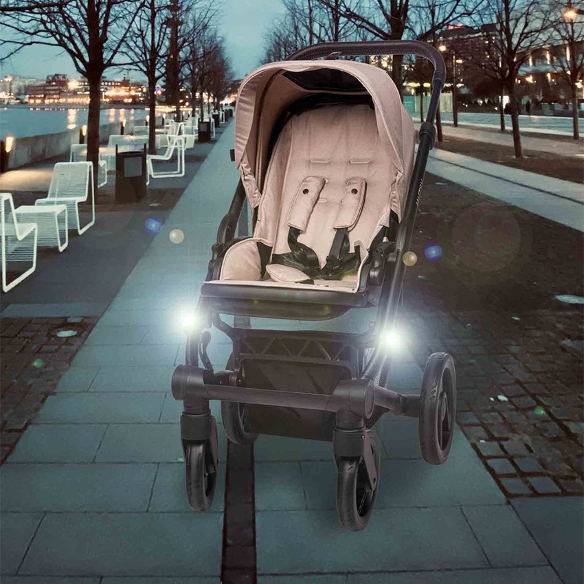 Veiligheidsverlichting voor kinderwagens 