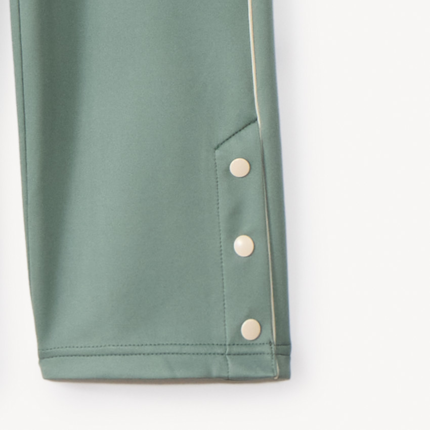 Ensemble jogging uni avec capuche pour fille 