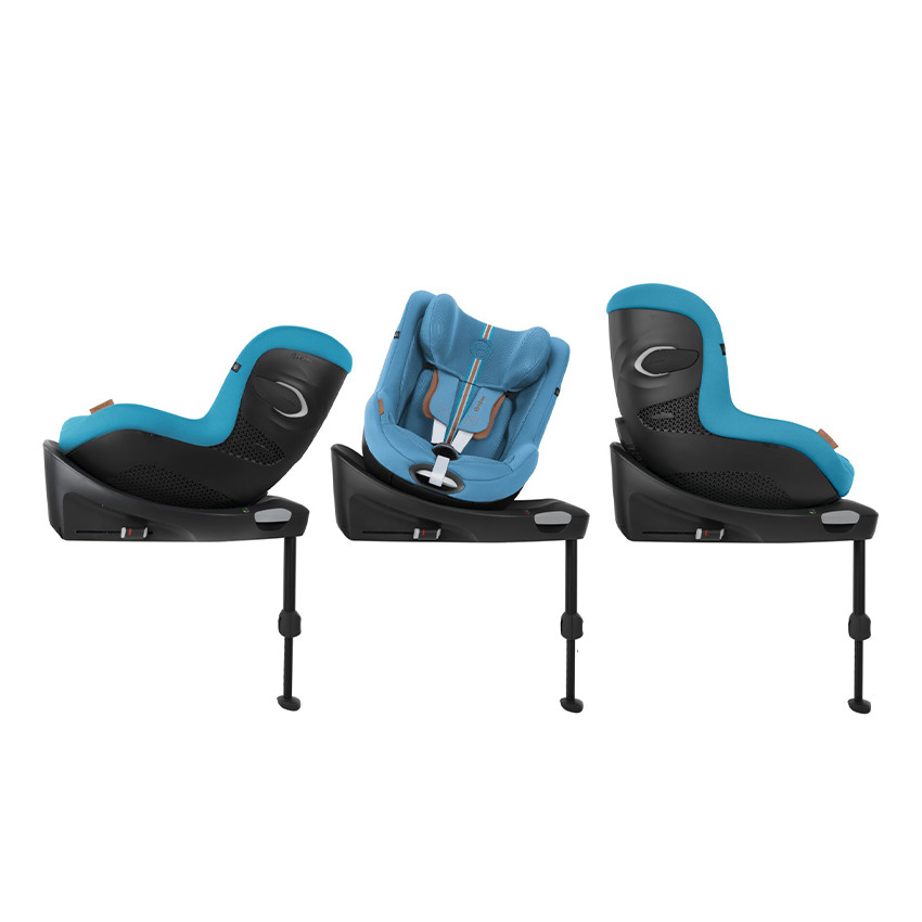 Siège-auto pivotant i-Size Sirona Gi tissu Plus beach blue 