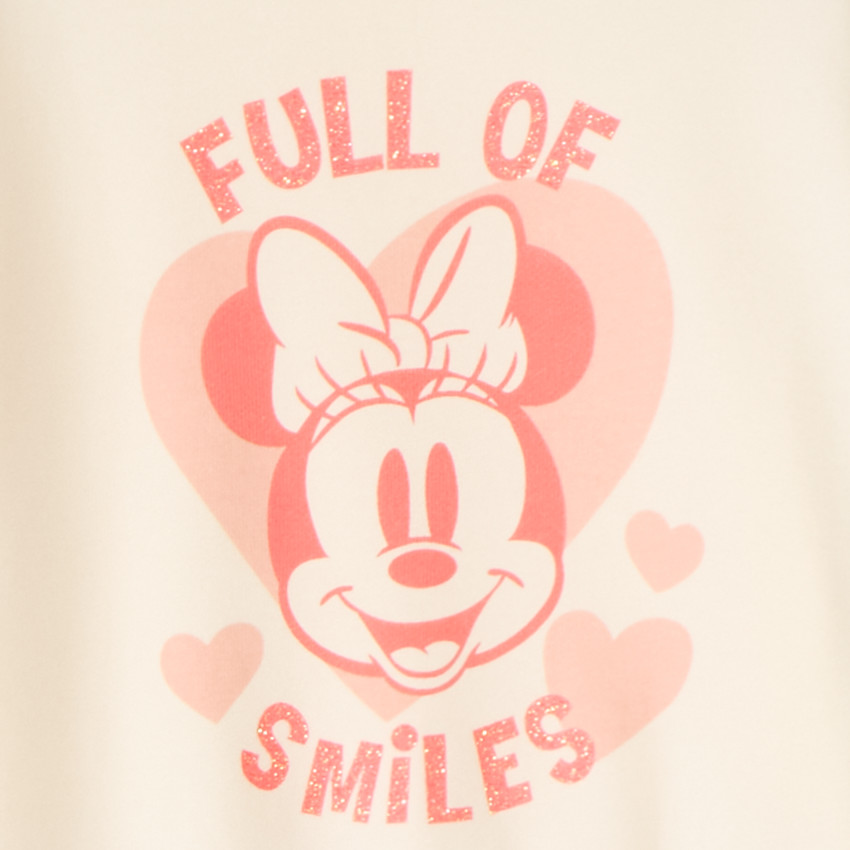 Sweatshirt met Minnie Disney print + legging voor meisjesbaby 