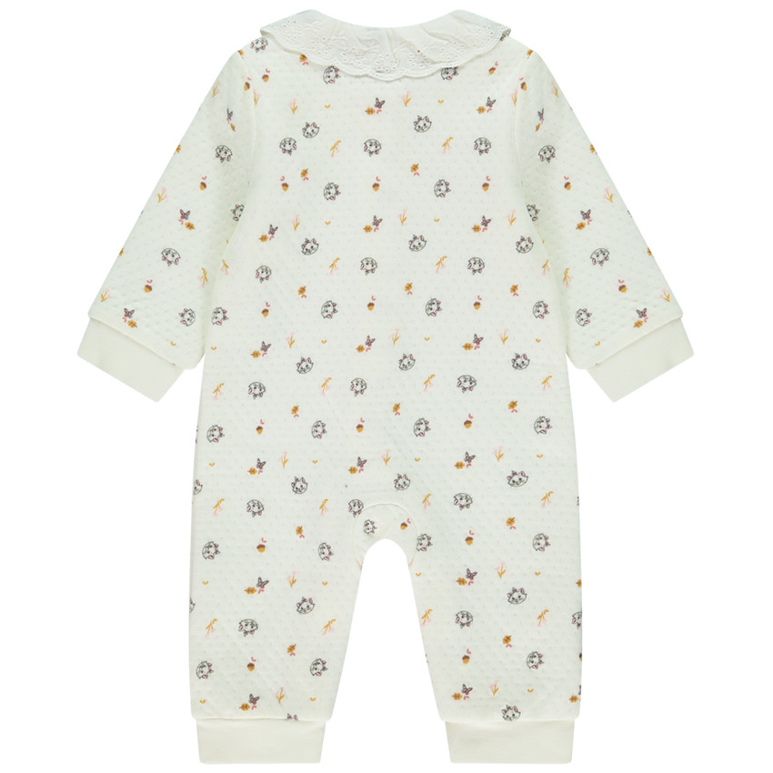 Lange jumpsuit met Marie Disney en geborduurde kraag voor meisjes 