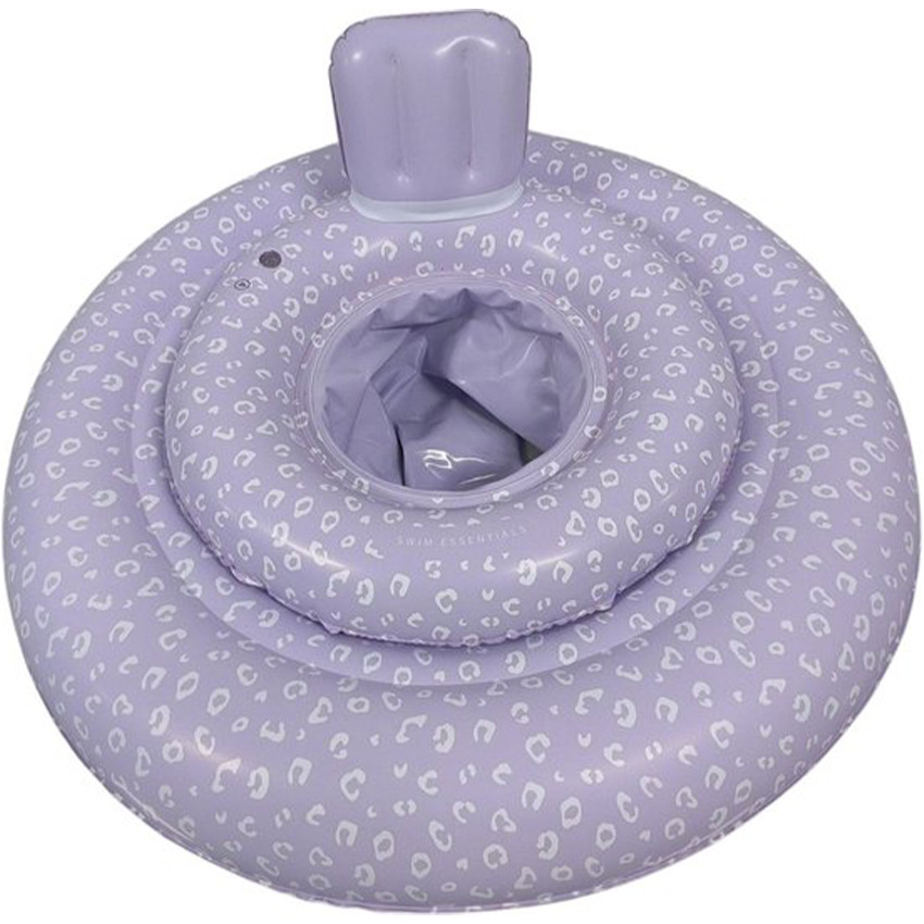 Zwemzitje Baby Float Panterprint Lila 0-12maanden 