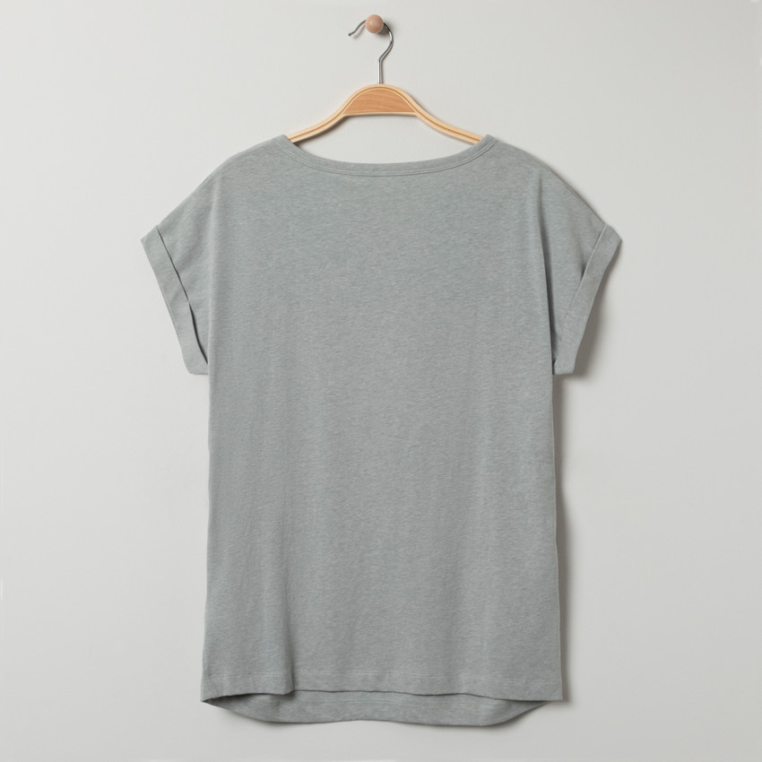 T-shirt homewear de grossesse pressionné à imprimé esprit astro 