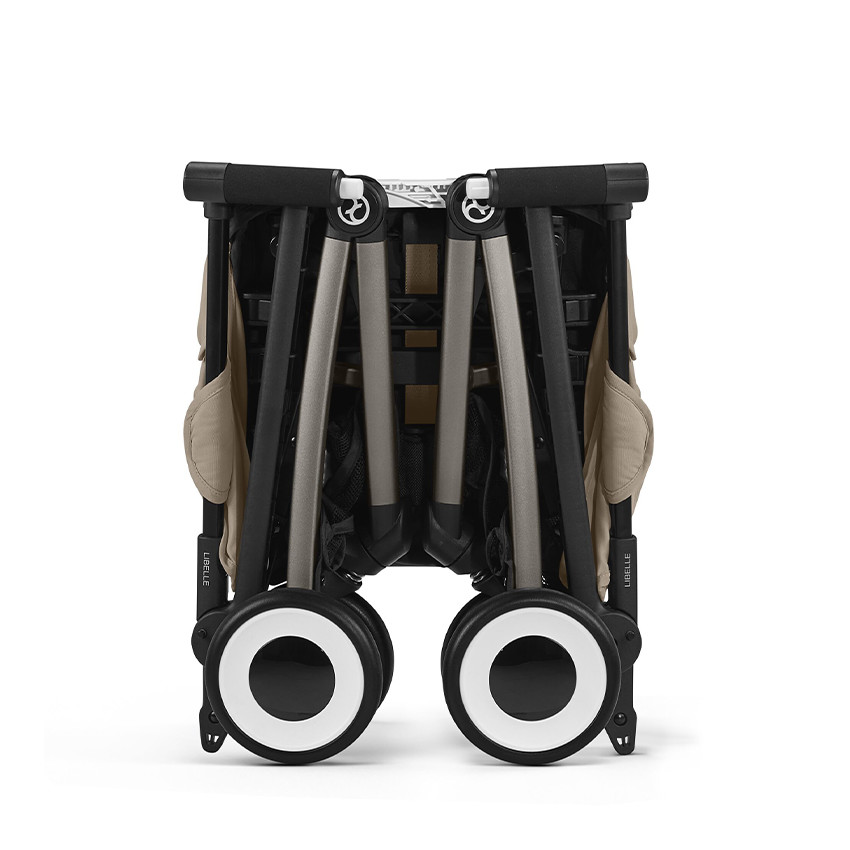 Poussette ultra-compacte Libelle 2024 taupe/almond beige 