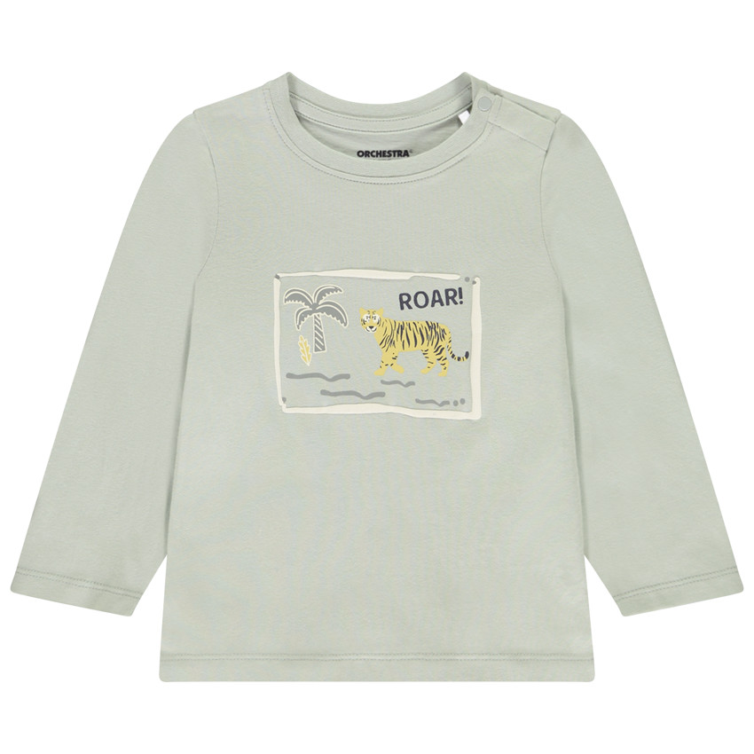T-shirt manches longues printé pour bébé garçon 