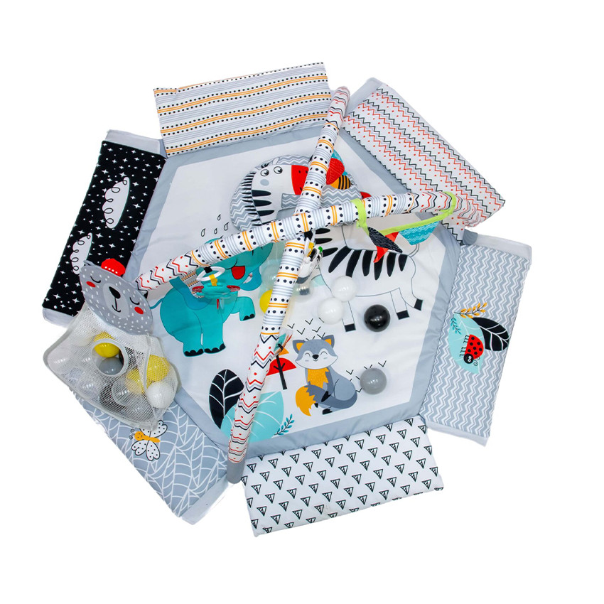 Tapis d'éveil Une nuit dans la jungle 