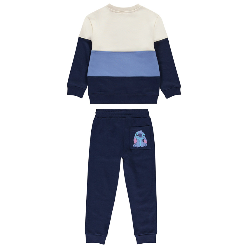 Ensemble joggingbroek + sweatshirt Stitch Disney voor jongen 