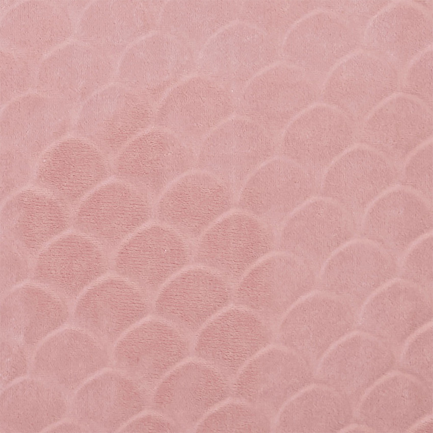 Deken Wavy - Oud roze - Lapidou - 100x75 cm 