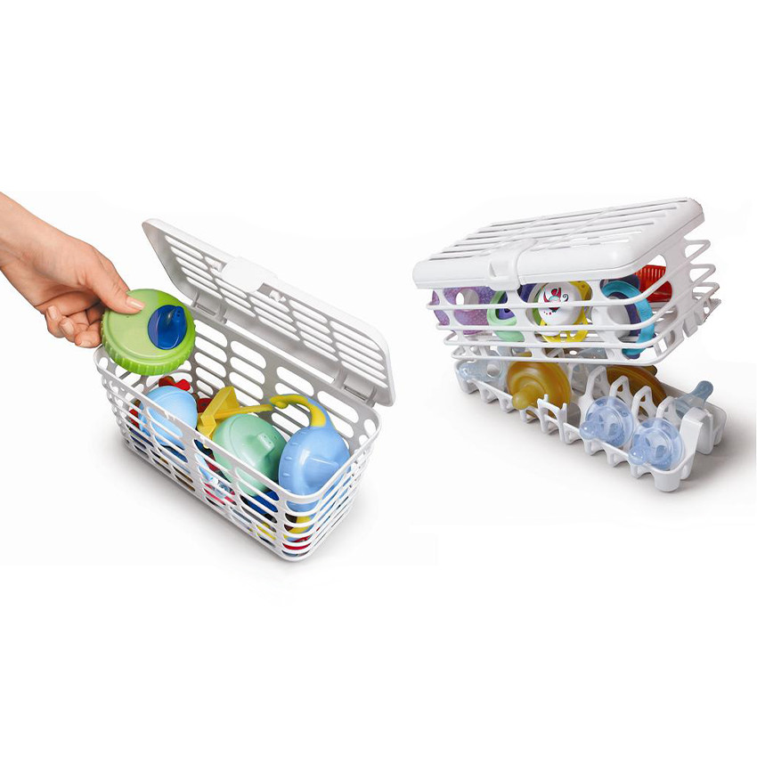 Panier de lave-vaisselle pour accessoires Combo 2 en 1 blanc 