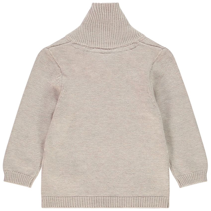 Pull en tricot motif jacquard pour bébé garçon 