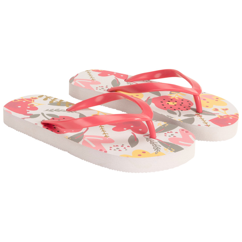 Slippers met bloemenprint voor meisjes 
