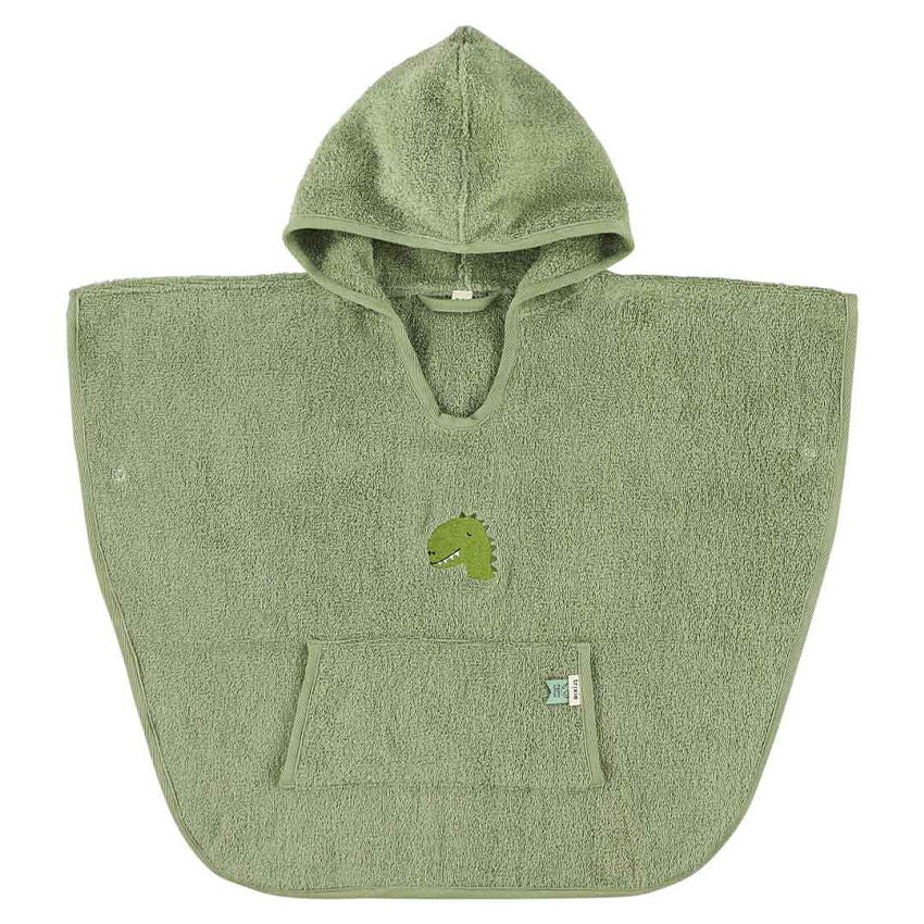 Poncho cape de bain Dino 