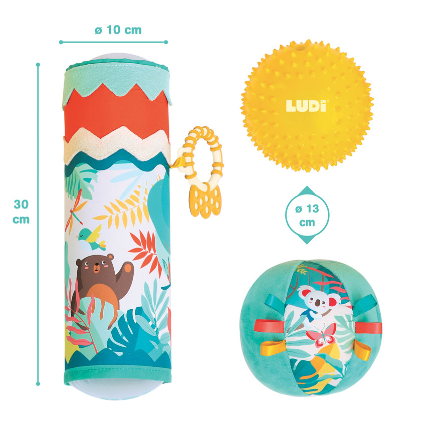 Coffret tubes et balles sensorielles  