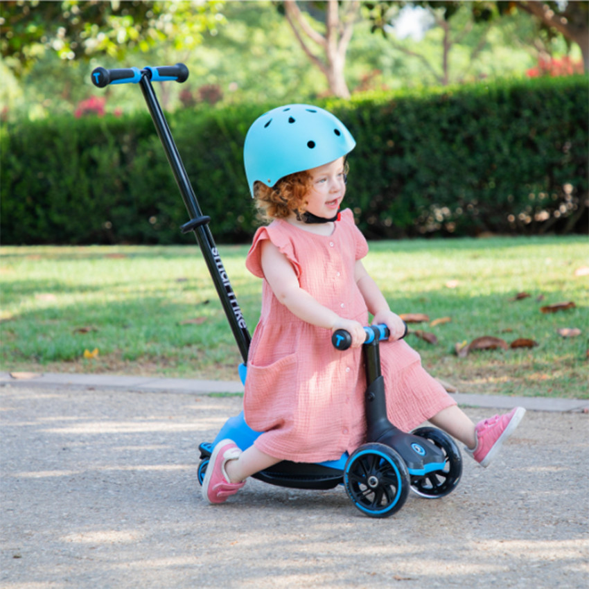 Scooter Xtend Ride On Trottinette 3-en-1 Blue 12M-12ans 