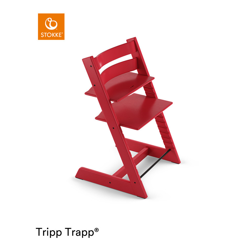 Chaise haute Tripp Trapp - Rouge 