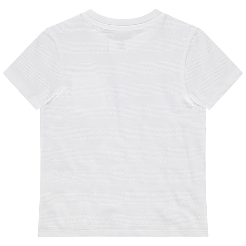 Korte mouwen T-shirt met palmprint en zakje 