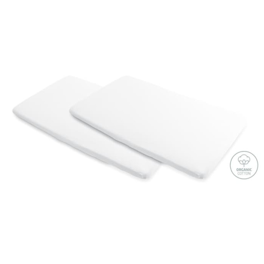 Lot de 2 draps housse pour lit de voyage Calao light/Iris² 