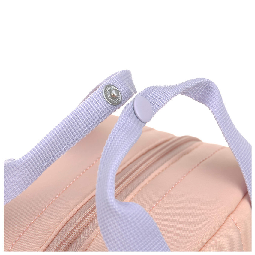 Sac à dos enfant Little Gang carré Cherry Peach 